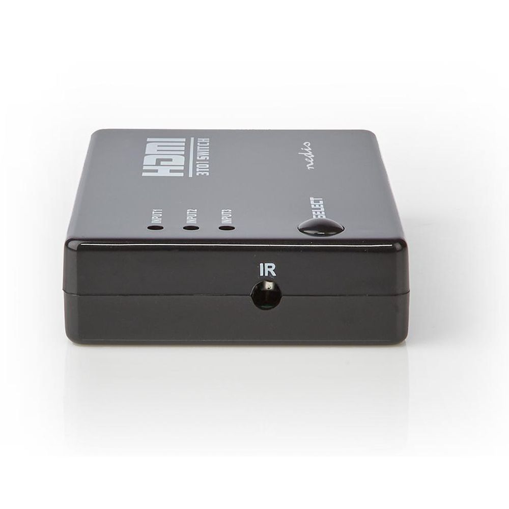 Nedis HDMI-Switch 3 Anschlüsse 3x HDMI-Eingang 1x HDMI-Ausgang