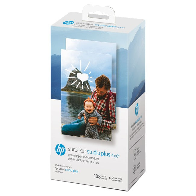 HP Sprocket Studio + Papier