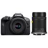 Canon EOS R100 NOIR + RF-S 18-45 IS STM + RF-S 55-210mm f/5-7.1 IS STM