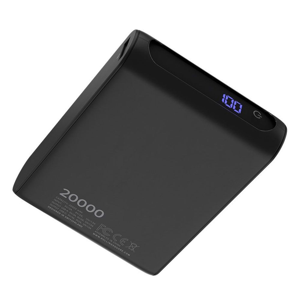 Rolling Square Power bank 20000 mAh noir