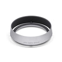 Leica 19658 Gegenlichtblende Q3, rund, Aluminium, silber eloxiert