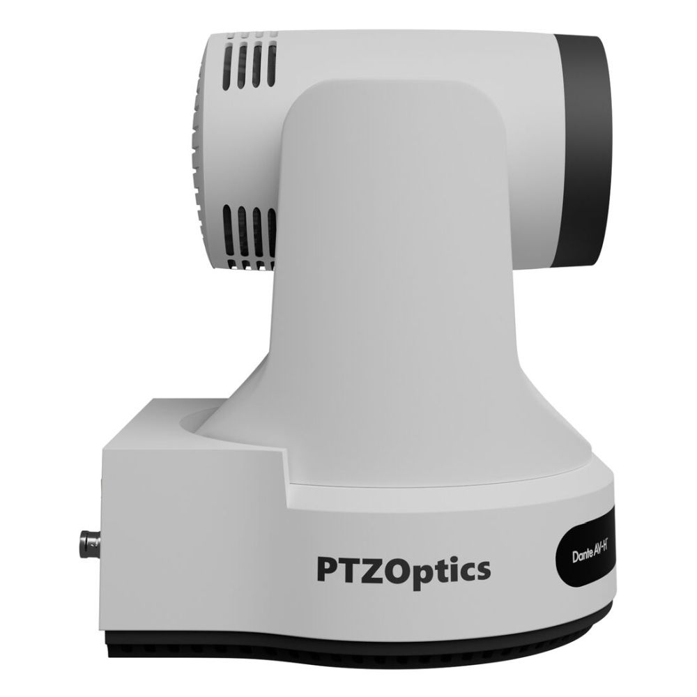 PTZOptics Link 4K, zoom optique 12x, blanc