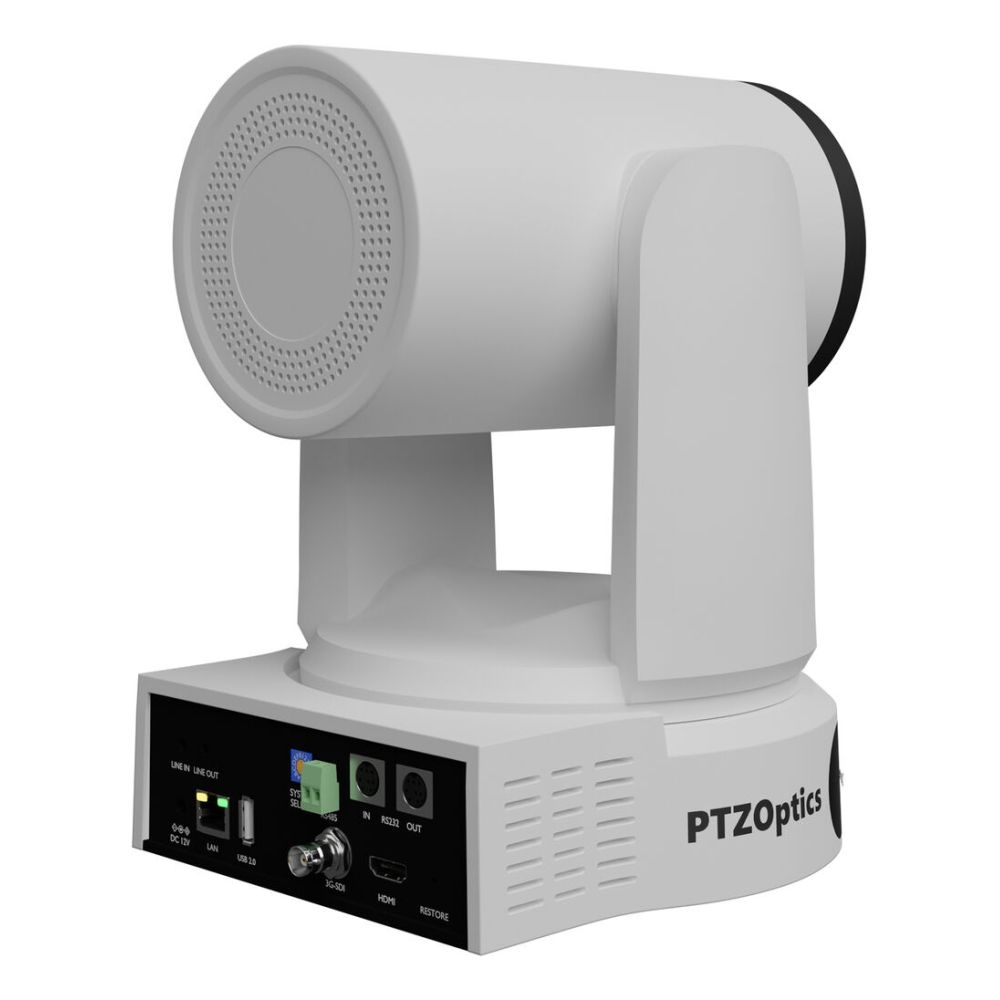 PTZOptics Link 4K, 30-fach optischer Zoom, weiß
