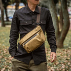 Wotancraft Banane / Sling Pochette 3.5L - Kaki