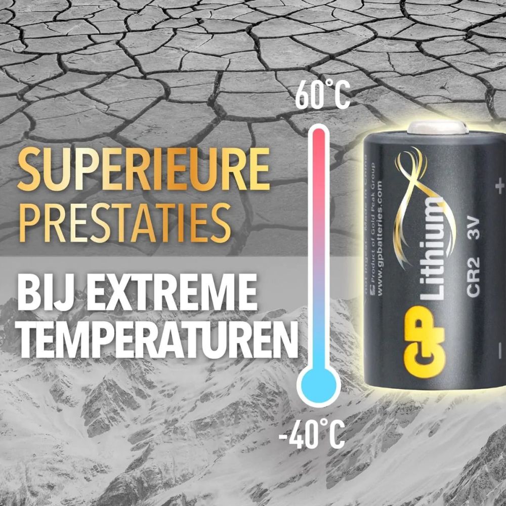 GP Pile au lithium CR2 1 pièce