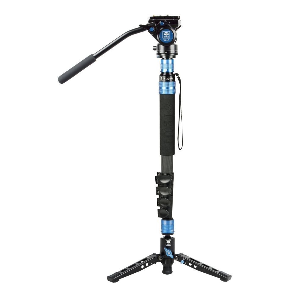 Sirui Einbeinstativ P-325FL + VA-5 Kopf