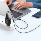 MOJOGEAR Chargeur USB 65W 2x USB-C / 1x port USB