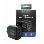MOJOGEAR Chargeur USB 65W 2x USB-C / 1x port USB