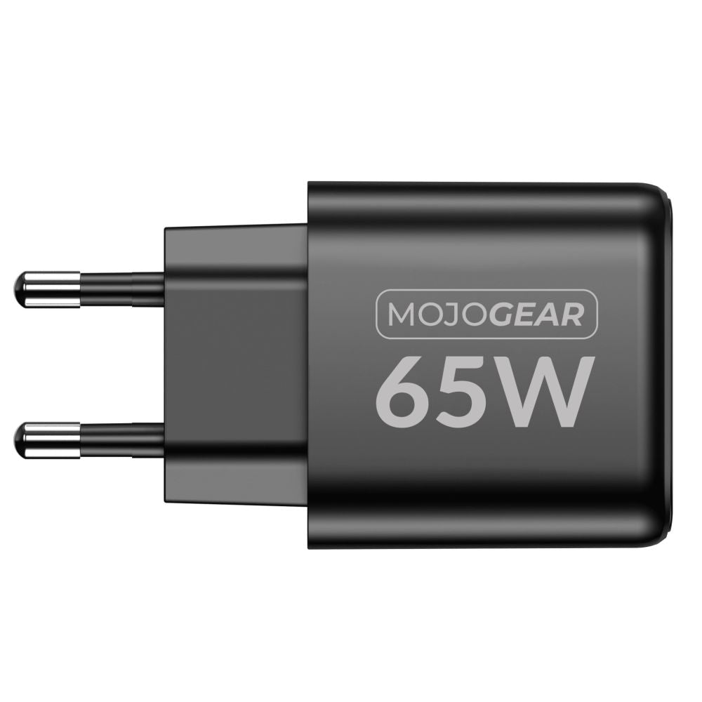 MOJOGEAR Chargeur USB 65W 2x USB-C / 1x port USB