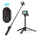 Telesin Vlog-selfie stick für GoPro mit Bluetooth remote und Telefonhalter
