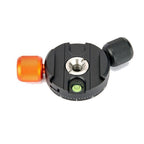 3 Legged Thing Panoramaklemme Universaladapter mit QR-Platte schwarz/kupfer