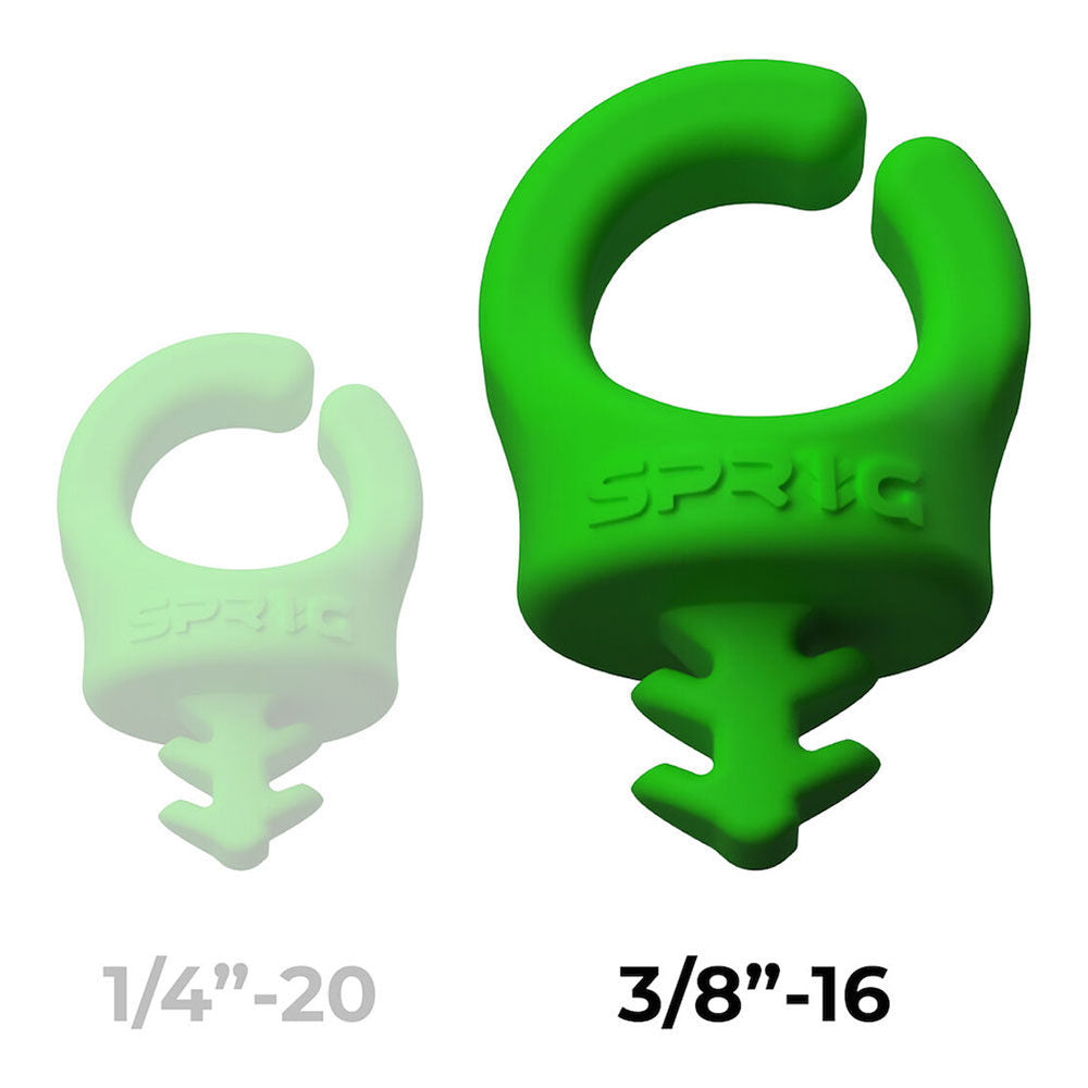 SPRIG Câble Opening 13.5mm 3/8”-16 - Vert - 3-Pack