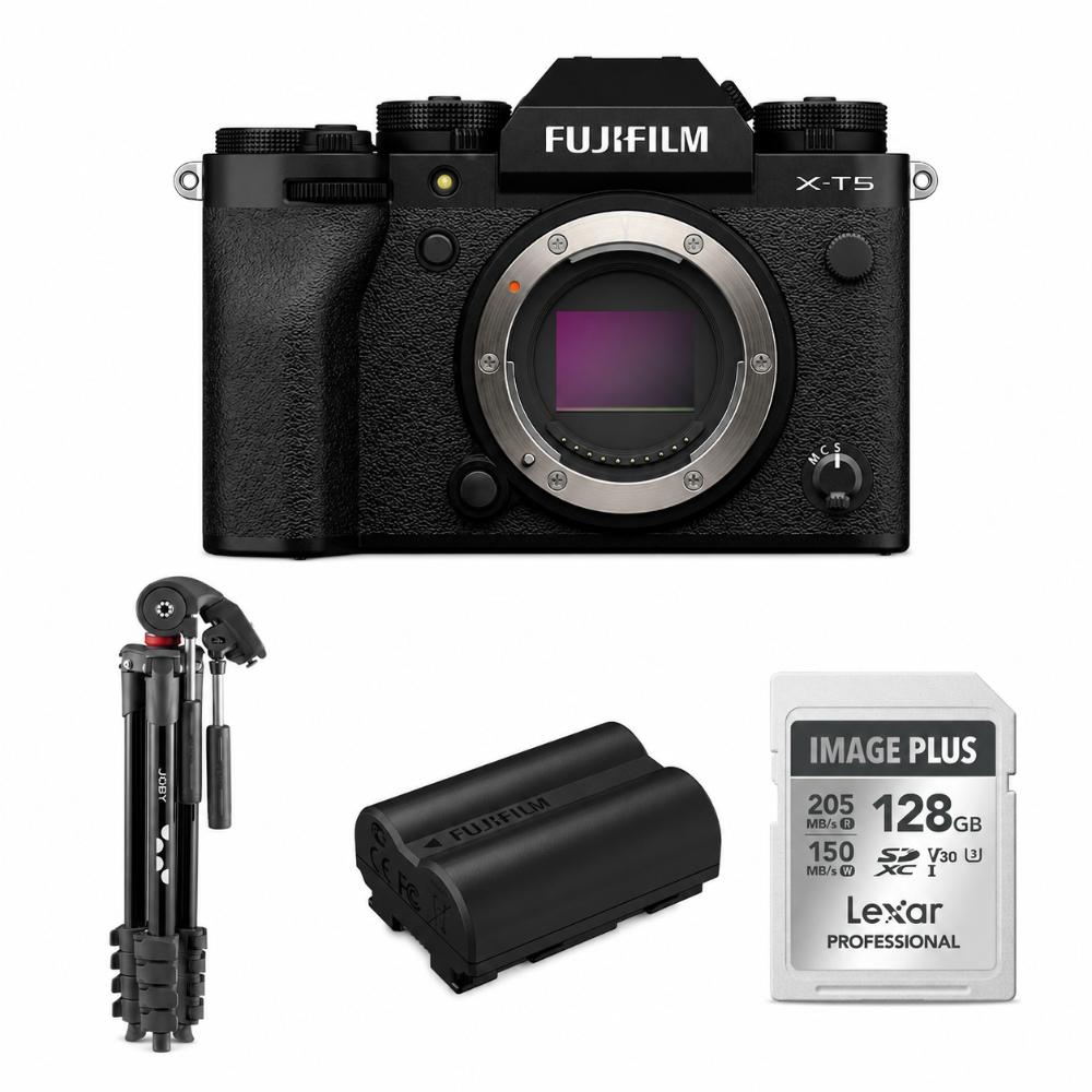 Fujifilm X-T5 Schwarz Holiday Kit