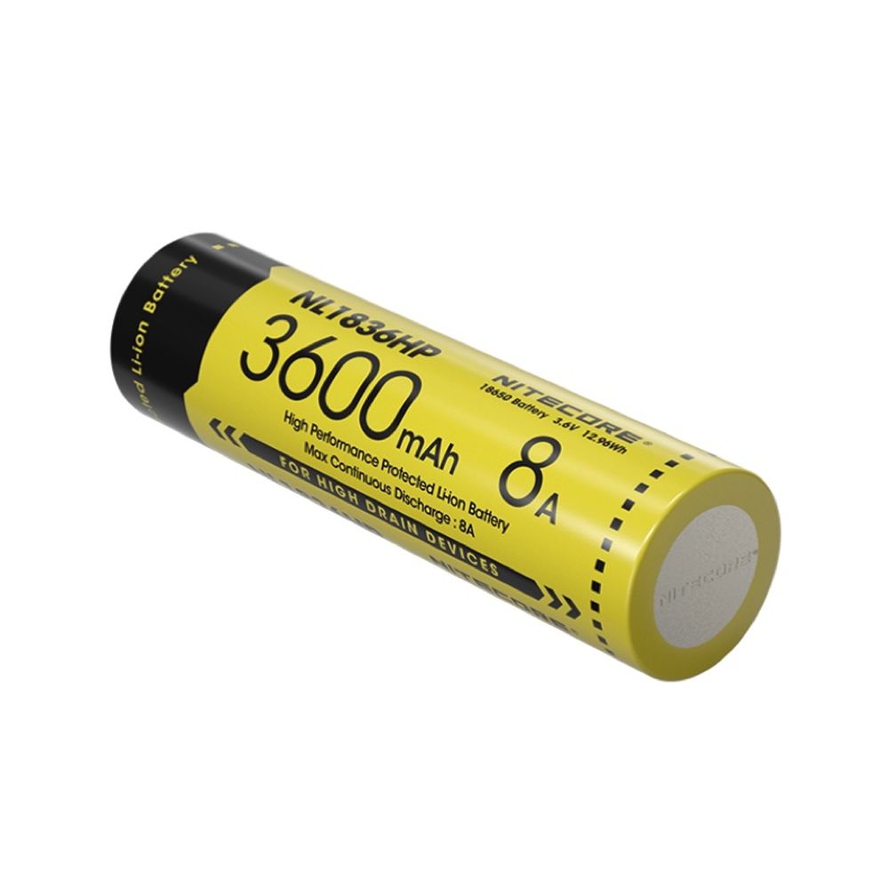 Nitecore NL1836HP Batterie Rechargeable Li-ion, 3,6V, 3600 mAh