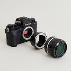 Urth Objektiv Mount Adapter: Kompatibel mit Nikon F Objektiv zu Fujifilm X Kameragehäuse