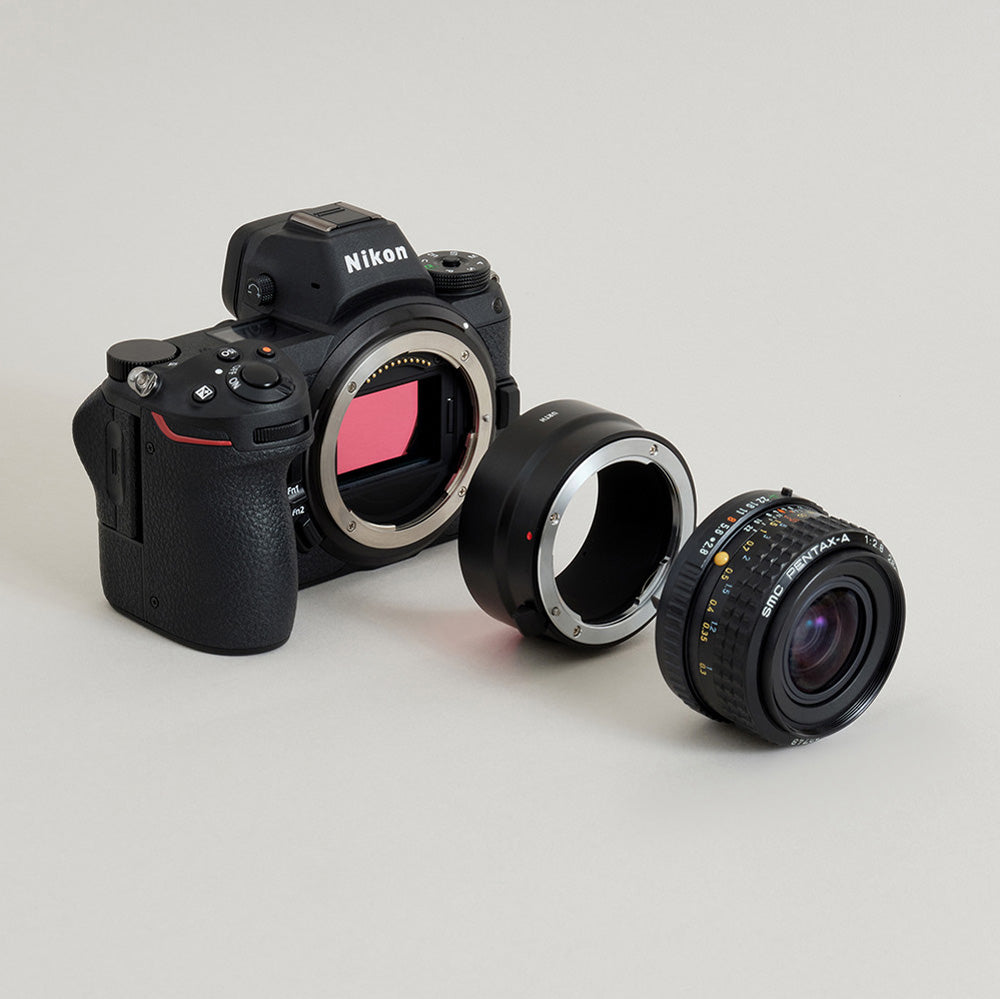 Urth Adaptateur de monture d'objectif : Compatible avec l'objectif Pentax K et le boîtier de l'appareil photo Nikon Z