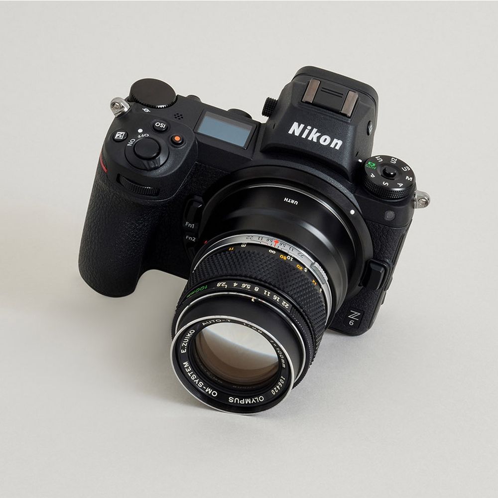 Urth Adaptateur de monture d'objectif : Compatible avec l'objectif Olympus OM et le boîtier de l'appareil photo Nikon Z