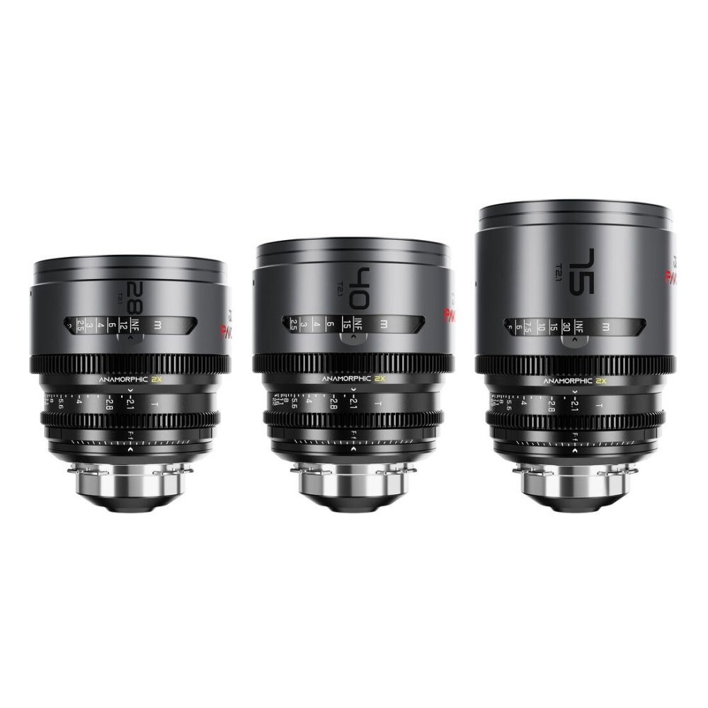 DZOFilm Pavo Anamorphic 3-Linsen-Kit