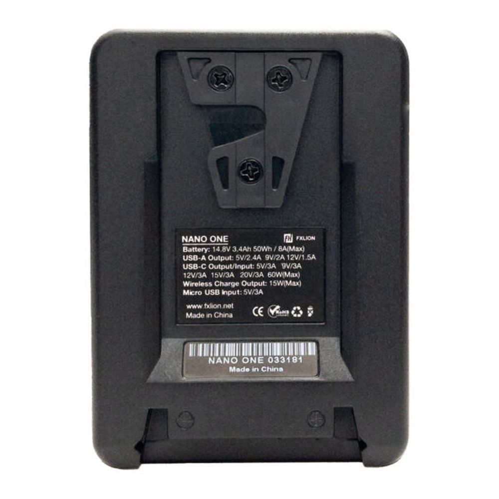 Fxlion Nano One 14.8V/50Wh Batterie V-Mount sans fil