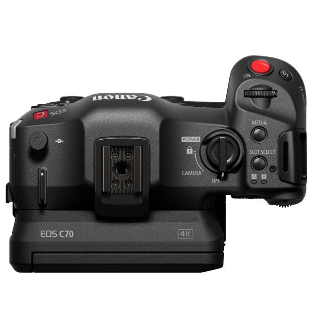 Canon EOS C70 + Mount Adapter EF-EOS R 0.71x + BP-A30