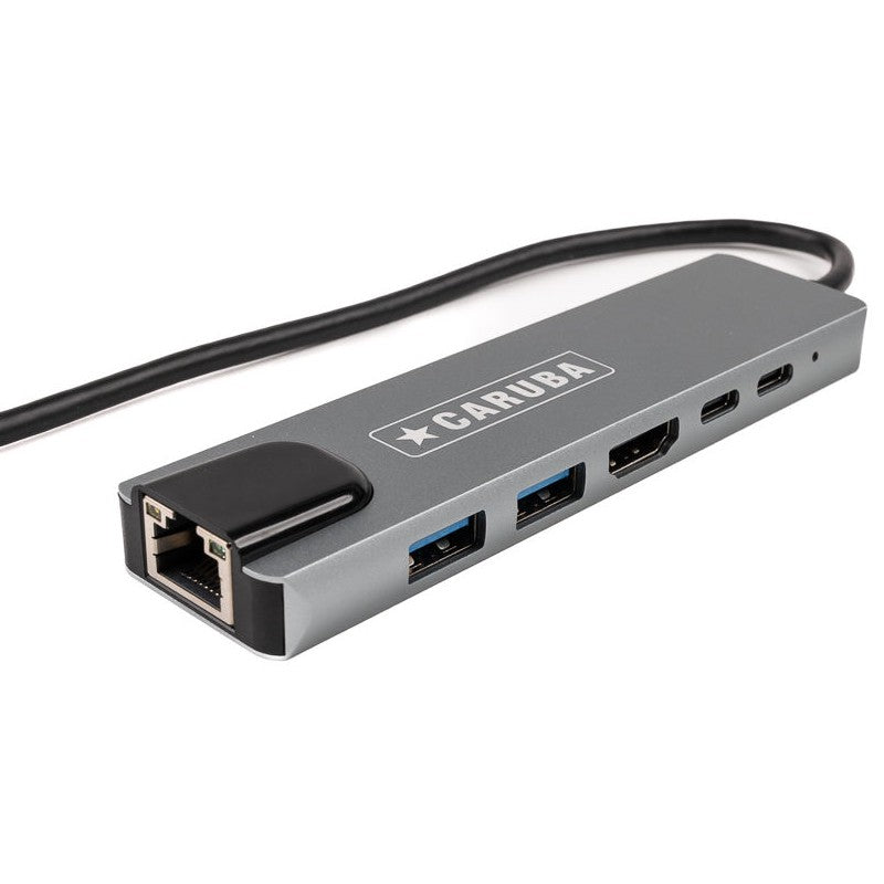 Caruba 6-in-1 USB-C Hub avec Ethernet