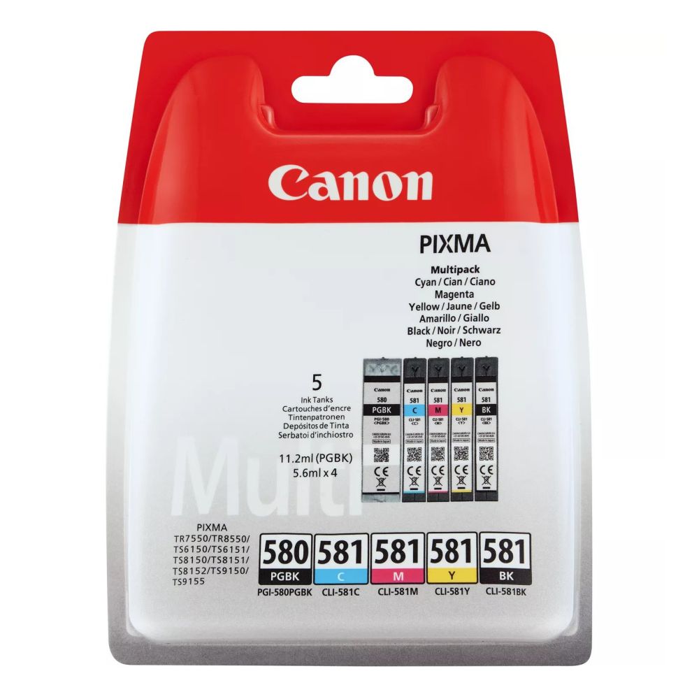 Canon PGI-580/CLI-581 BK/CMYK Sec