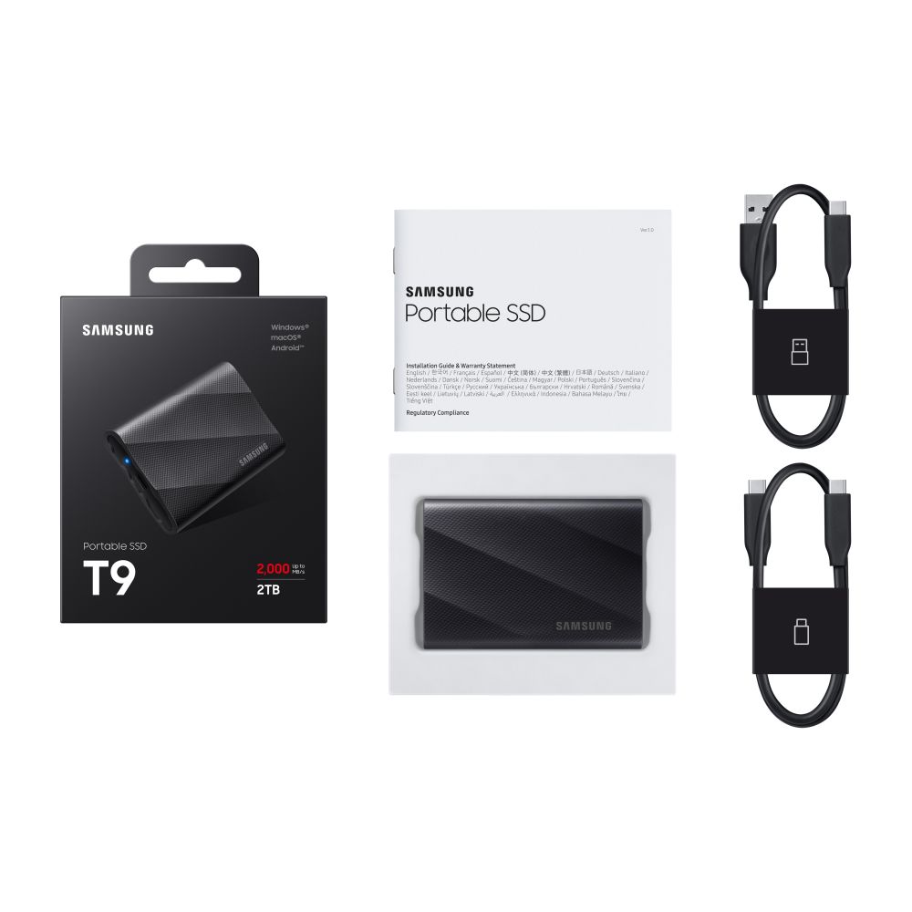 Samsung Portable SSD T9 2TB schwarz