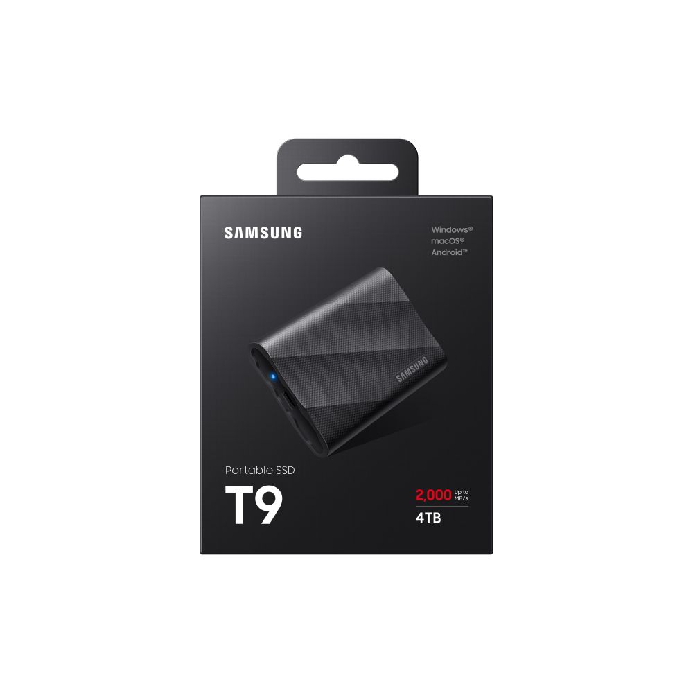 Samsung SSD portable T9 4 To noir