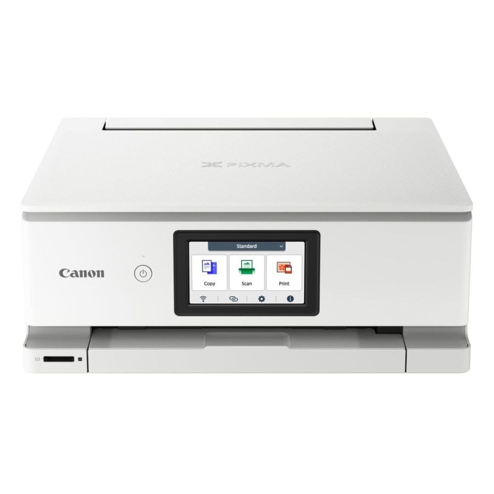 Canon PIXMA TS8751 Imprimante multifonction jet d'encre sans fil, blanc, A4/A5/B5