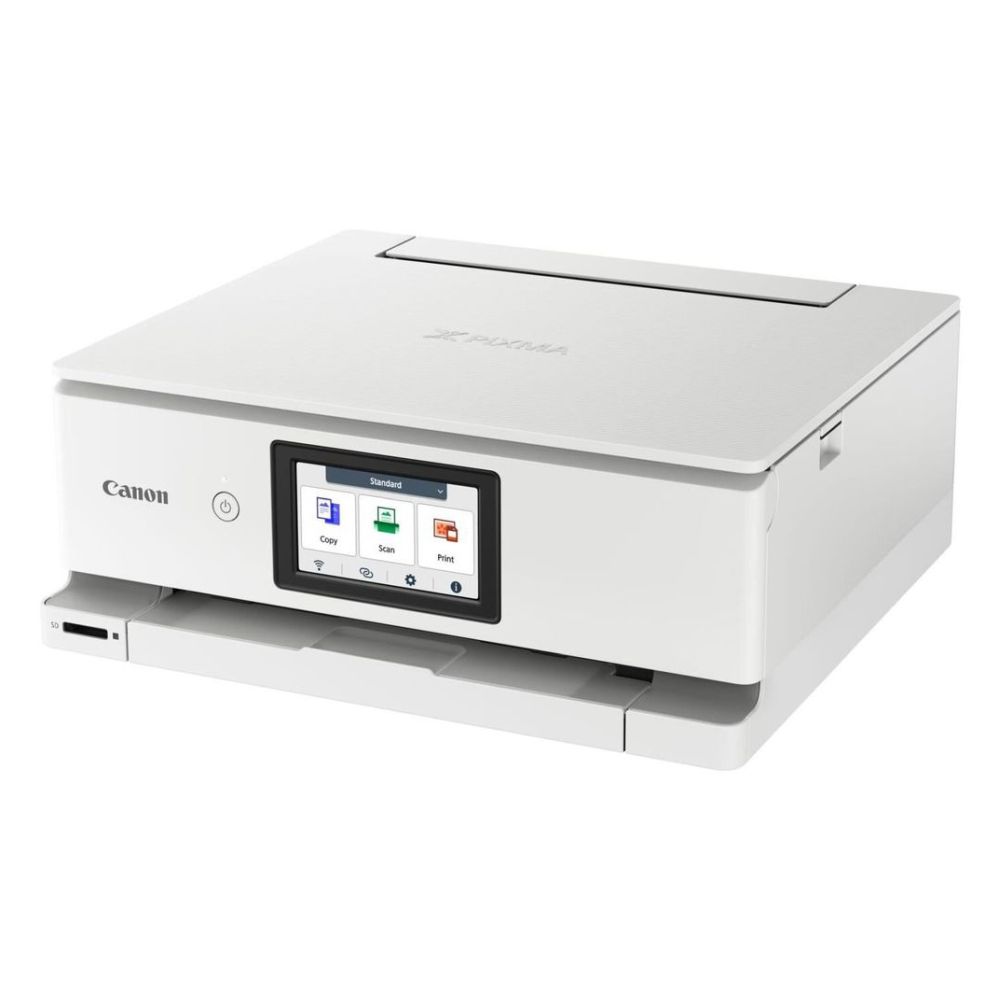 Canon PIXMA TS8751 Imprimante multifonction jet d'encre sans fil, blanc, A4/A5/B5