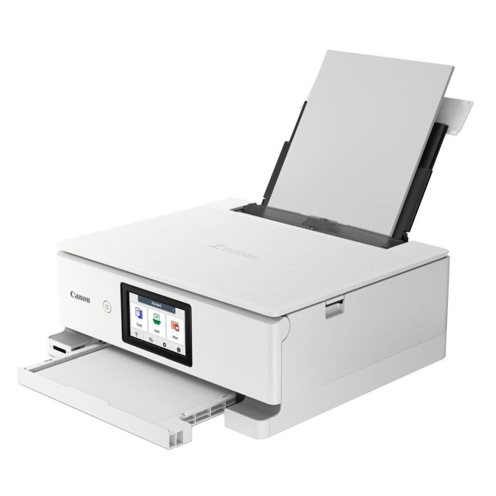 Canon PIXMA TS8751 Imprimante multifonction jet d'encre sans fil, blanc, A4/A5/B5
