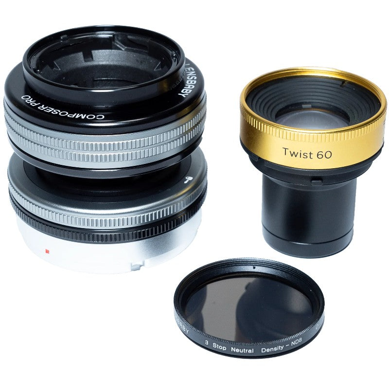 Lensbaby Twist 60 + Double Glass II Optiktauschkit für Nikon Z-Mount