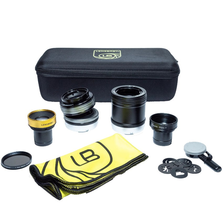 Lensbaby Twist 60 + Double Verre II Optic Swap Kit pour Canon RF Monture