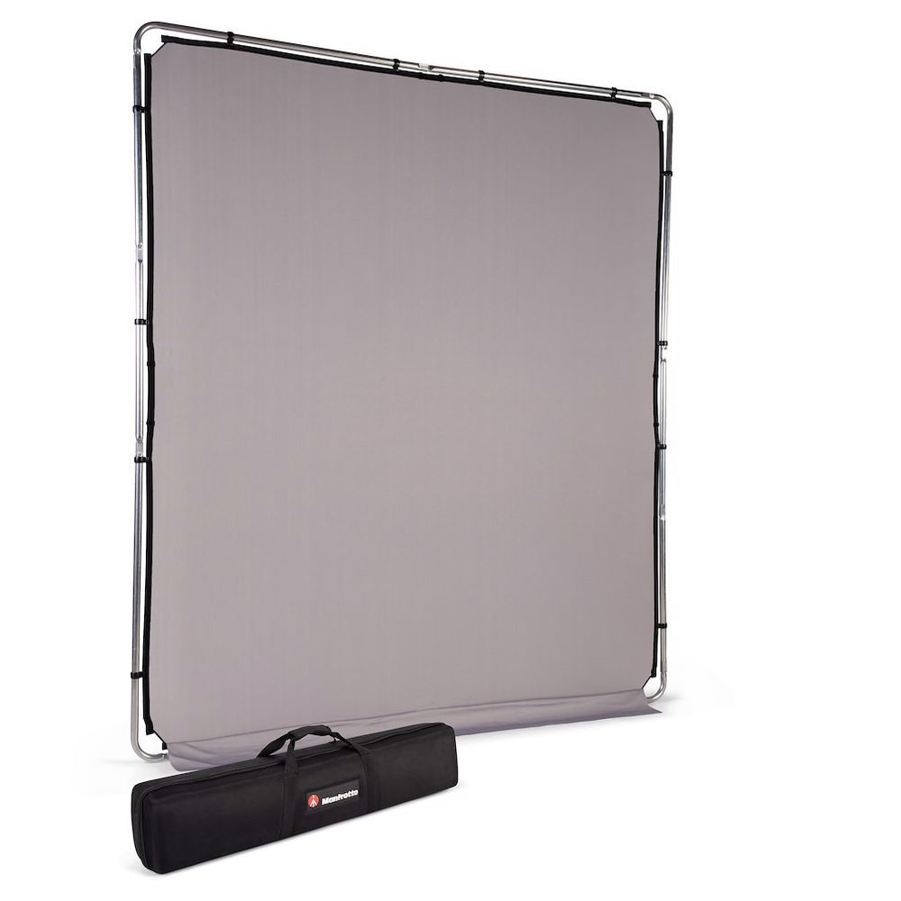 Manfrotto EzyFrame Fond 2 x 2.3m gris