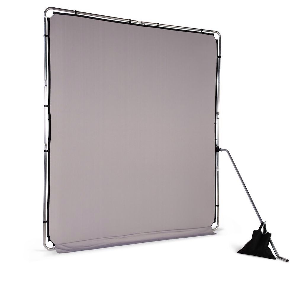 Manfrotto EzyFrame Fond 2 x 2.3m gris