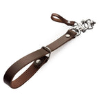 The Hantler Wrist strap - quick release Brandy / silver
