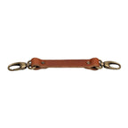 The Hantler Sangle de poitrine Cognac / Laiton, 22cm