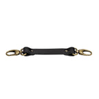 Der Hantler Brustgurt schwarz/messing, 22cm