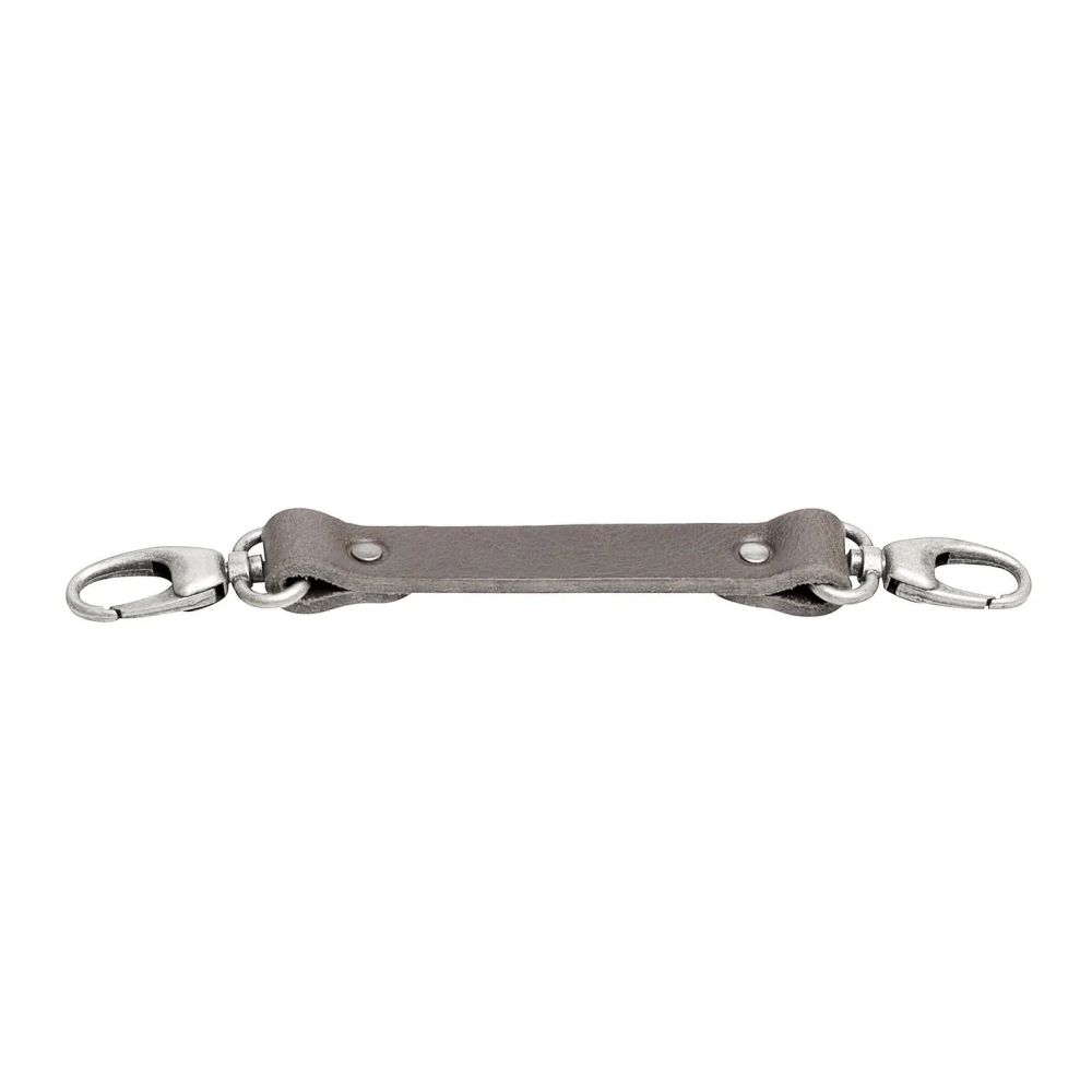 The Hantler Chest strap Stone Gray / Old silver, 22cm