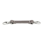 The Hantler Chest strap Stone Gray / Old silver, 22cm