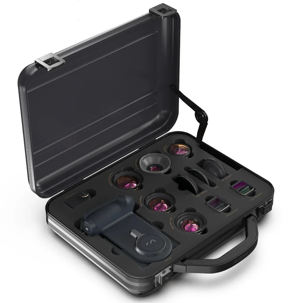 ShiftCam LensUltra Deluxe Kit ProGrip Starter Kit+Case+Obj+Filtre