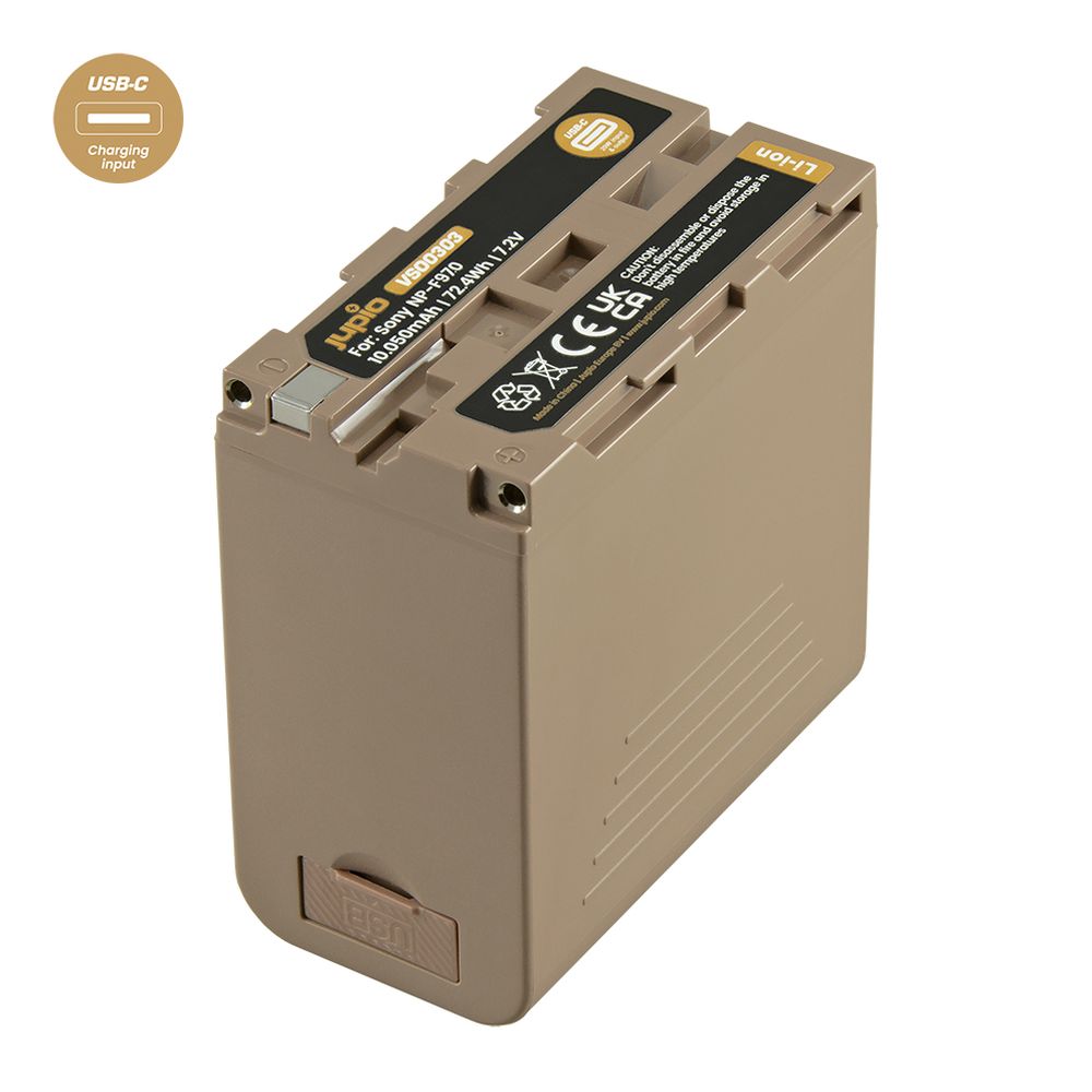 Jupio NP-F970 ULTRA C for Sony, 10050mAh