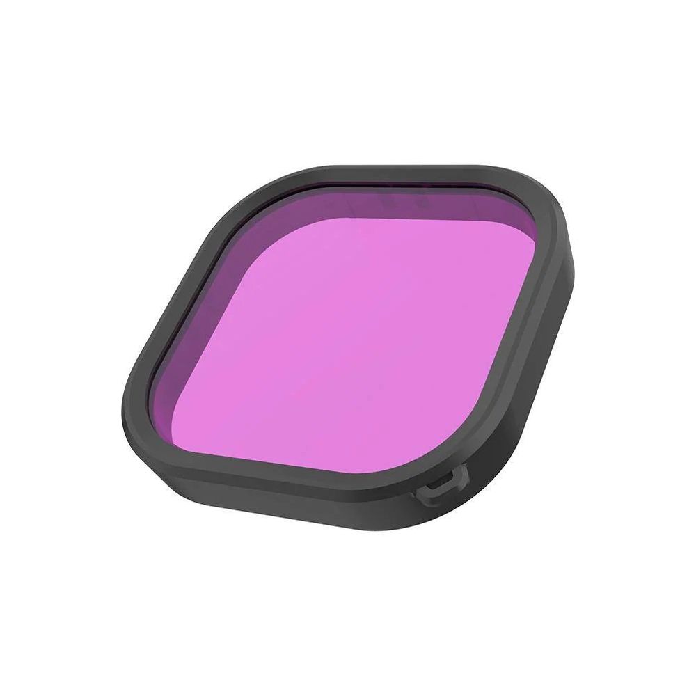 Telesin Filtres de plongée pour GoPro 9/10/11/12, rouge/rose/magenta