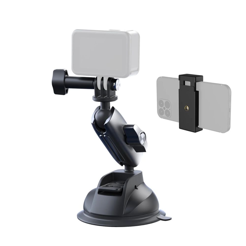 Telesin Adjustable suction cup for GoPro