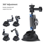 Telesin Adjustable suction cup for GoPro