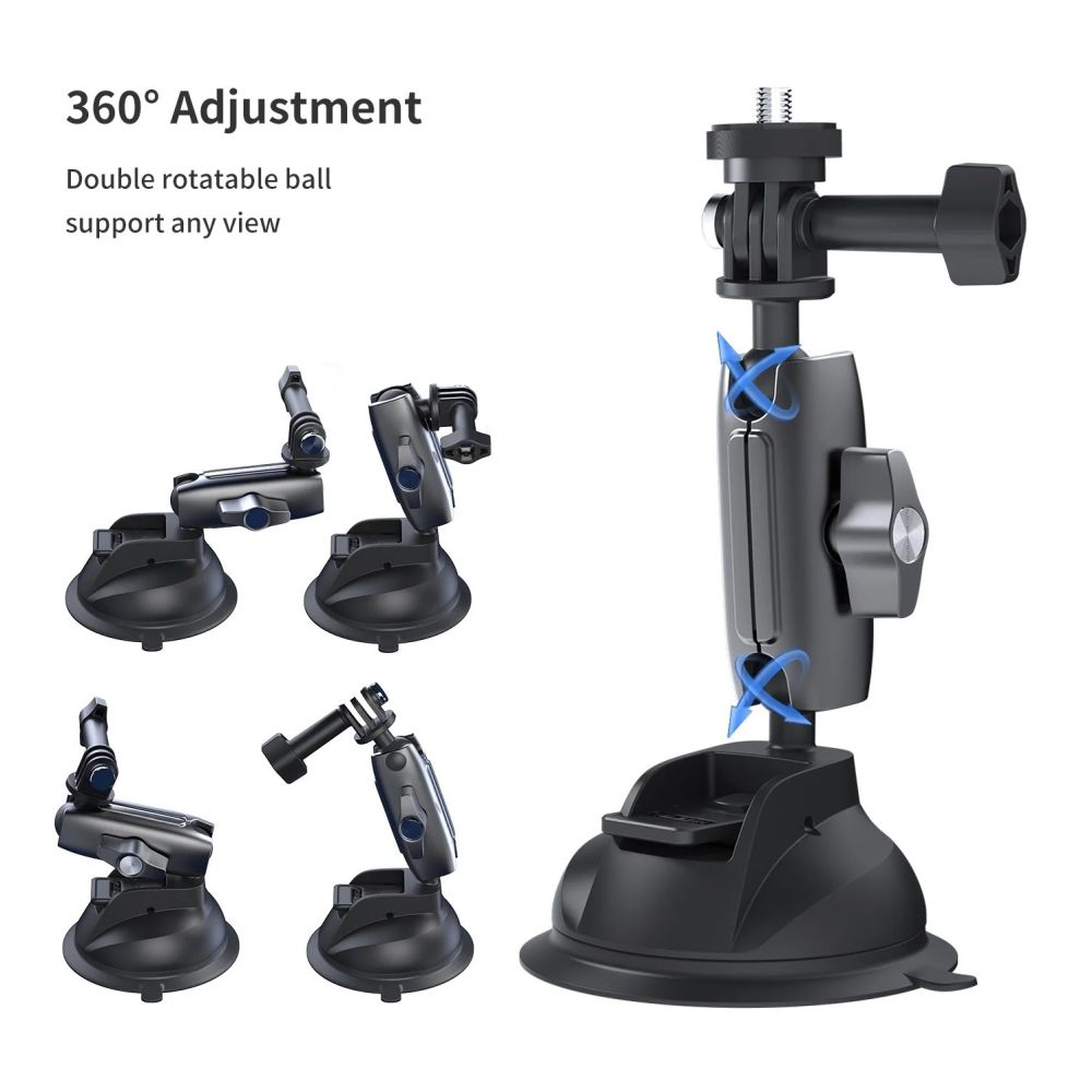 Telesin Adjustable suction cup for GoPro