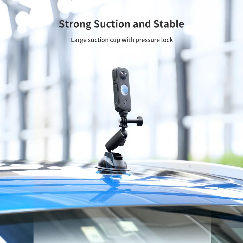 Telesin Adjustable suction cup for GoPro