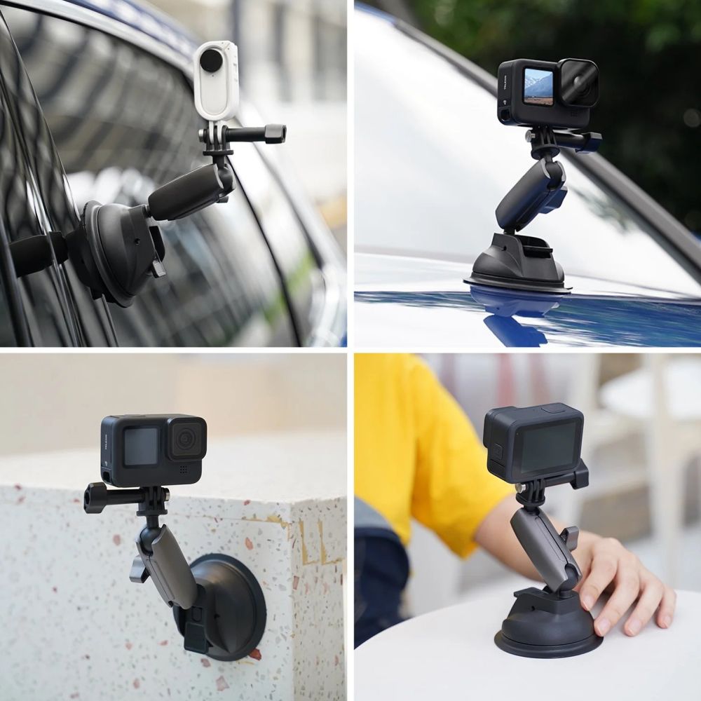 Telesin Adjustable suction cup for GoPro
