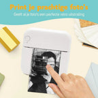 Pora&Co Mini-Fotodrucker für Smartphone, grün