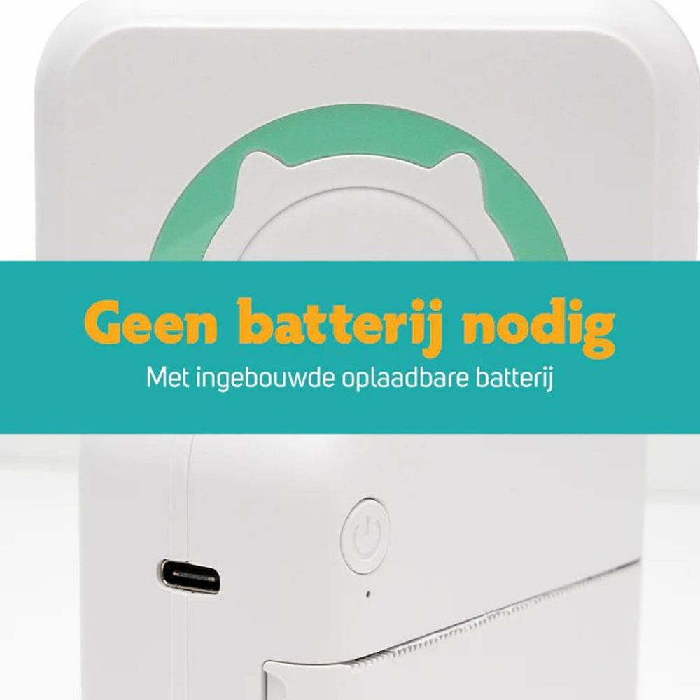 Pora&Co Mini-Fotodrucker für Smartphone, grün